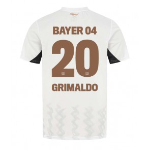 Bayer Leverkusen Alejandro Grimaldo #20 Replika Udebanetrøje 2024-25 Kortærmet